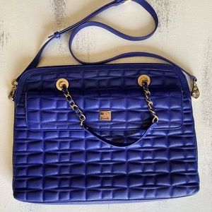 Kate Spade Cobalt Blue Roxanna laptop bag